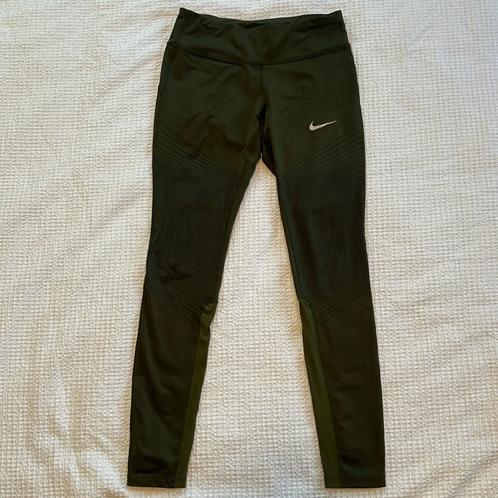 Nike Dri-fit Army Green Leggings